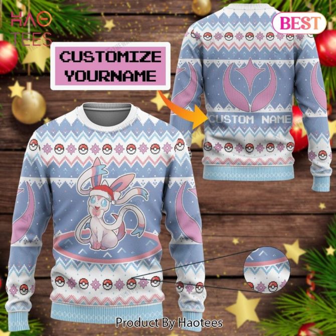 Custom Name Holiday Sweater - Cute Fantasy Design, Perfect Gift!