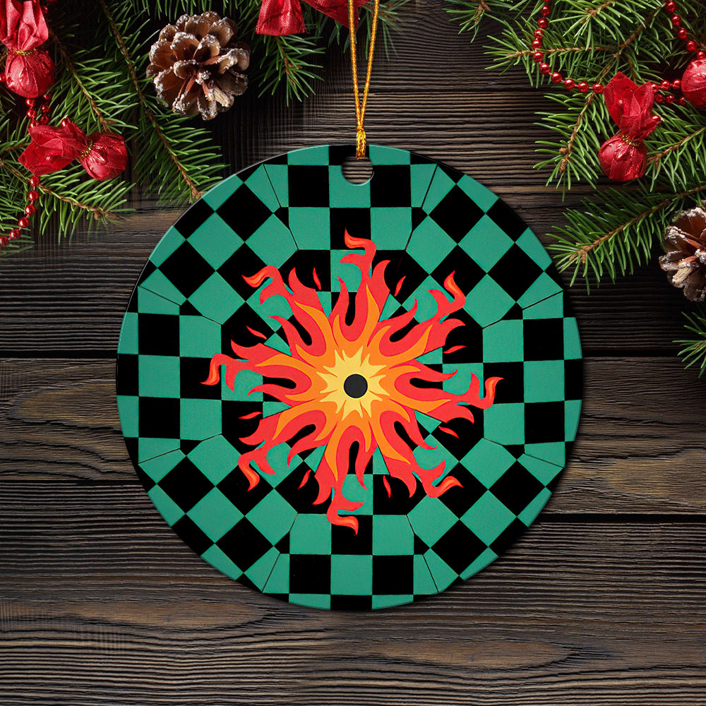 Tanjiro Demon Slayer Ceramic Ornament Perfect Gift For Holiday - Image 2