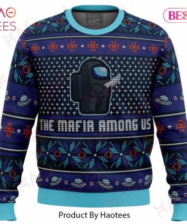 Cozy Among Us Themed Ugly Christmas Sweater - Festive Crewneck For Gamers