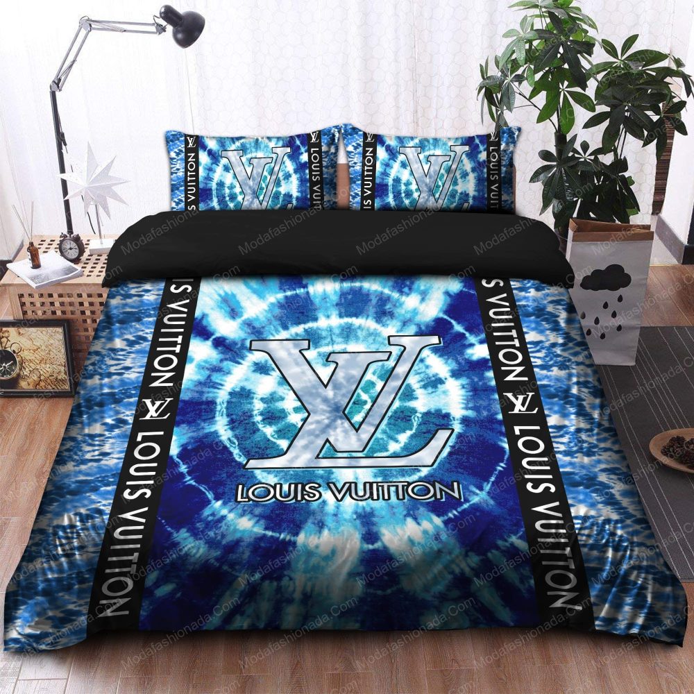 Tie Dye Louis Vuitton Bedding Sets - Image 3