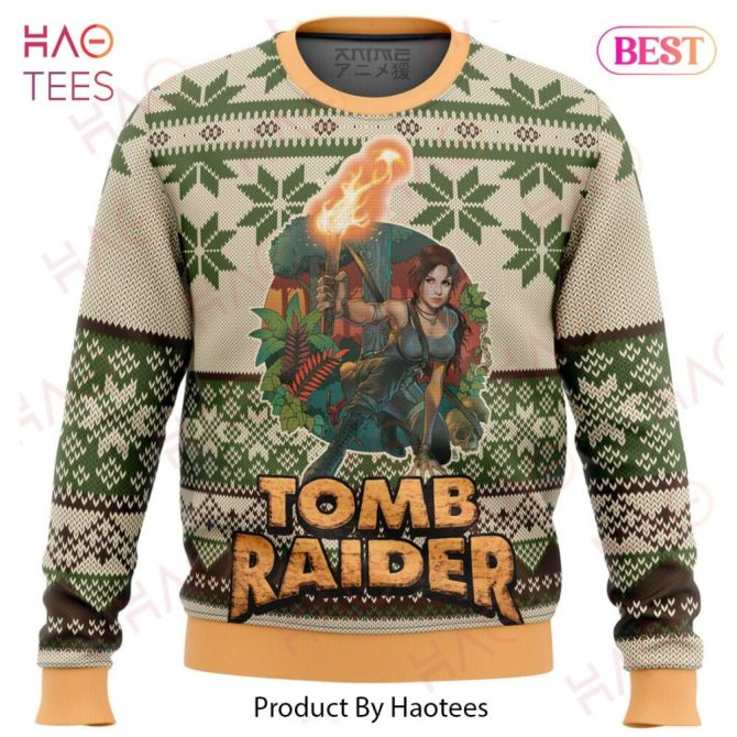 Cozy Tomb Raider Christmas Sweater - Perfect Gamer Gift For Holiday Season