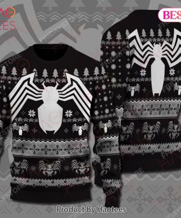 Cozy Spider-Inspired Ugly Christmas Sweater - Festive Holiday Knitwear For Fans!