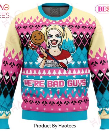Colorful Villain-Themed Sweater - Fun & Cozy Holiday Wear