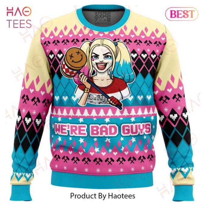 Colorful Villain-Themed Sweater - Fun & Cozy Holiday Wear