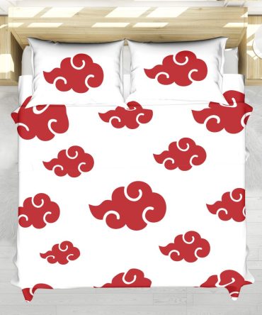 White Akatsuki Bedding Set