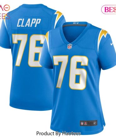 Authentic Los Angeles Chargers #76 Jersey - Bold Blue Fan Gear For Game Day