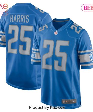 Custom Blue Lions #25 Football Jersey - Premium Quality & Stylish Fit