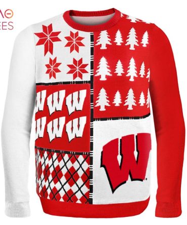 Best Wisconsin Badgers Ugly College Ugly Christmas Sweater Busyblock