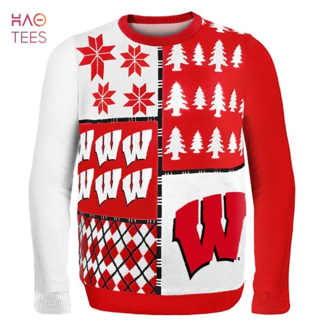 Best Wisconsin Badgers Ugly College Ugly Christmas Sweater Busyblock