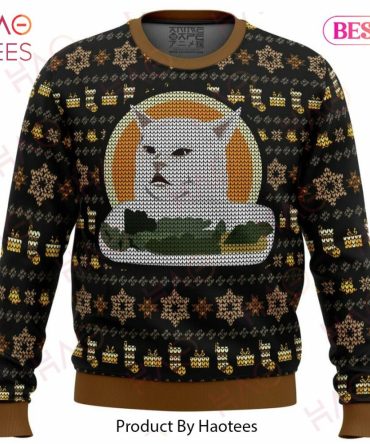 Cozy Cat Meme Ugly Christmas Sweater - Funny Holiday Knit Pullover For Cat Lovers