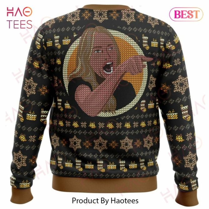 Cozy Cat Meme Ugly Christmas Sweater - Funny Holiday Knit Pullover For Cat Lovers - Image 2