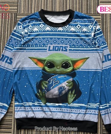 Cozy Baby Alien Lions Holiday Sweater – Perfect Gift For Fans & Football Lovers!
