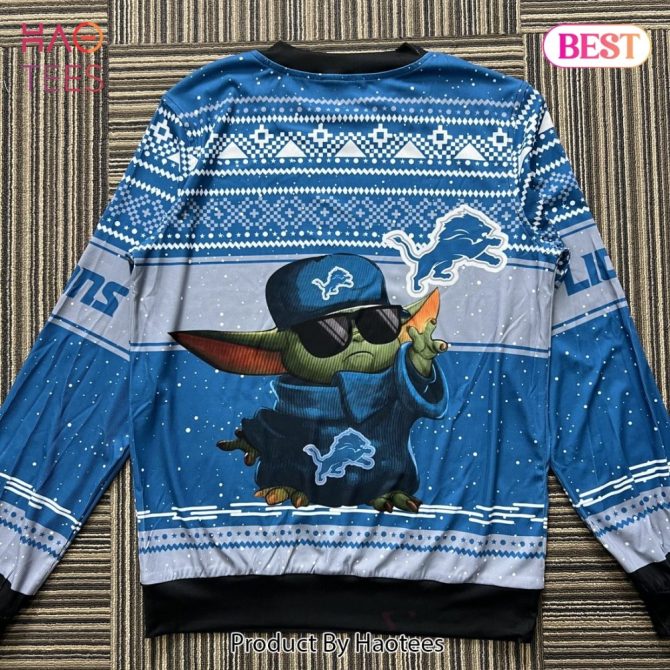 Cozy Baby Alien Lions Holiday Sweater – Perfect Gift For Fans & Football Lovers! - Image 2