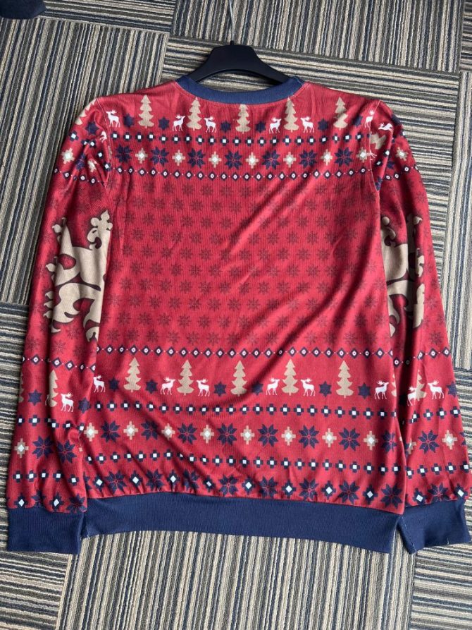 Coors Banquet Festive Holiday Sweater - Cozy Winter Style With Unique Design - Image 6