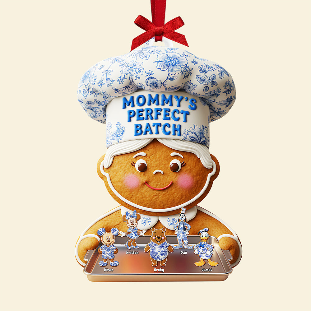Grandma'S Perfect Batch Ornament - Personalized Christmas Gift For Grandma And Family - Image 2