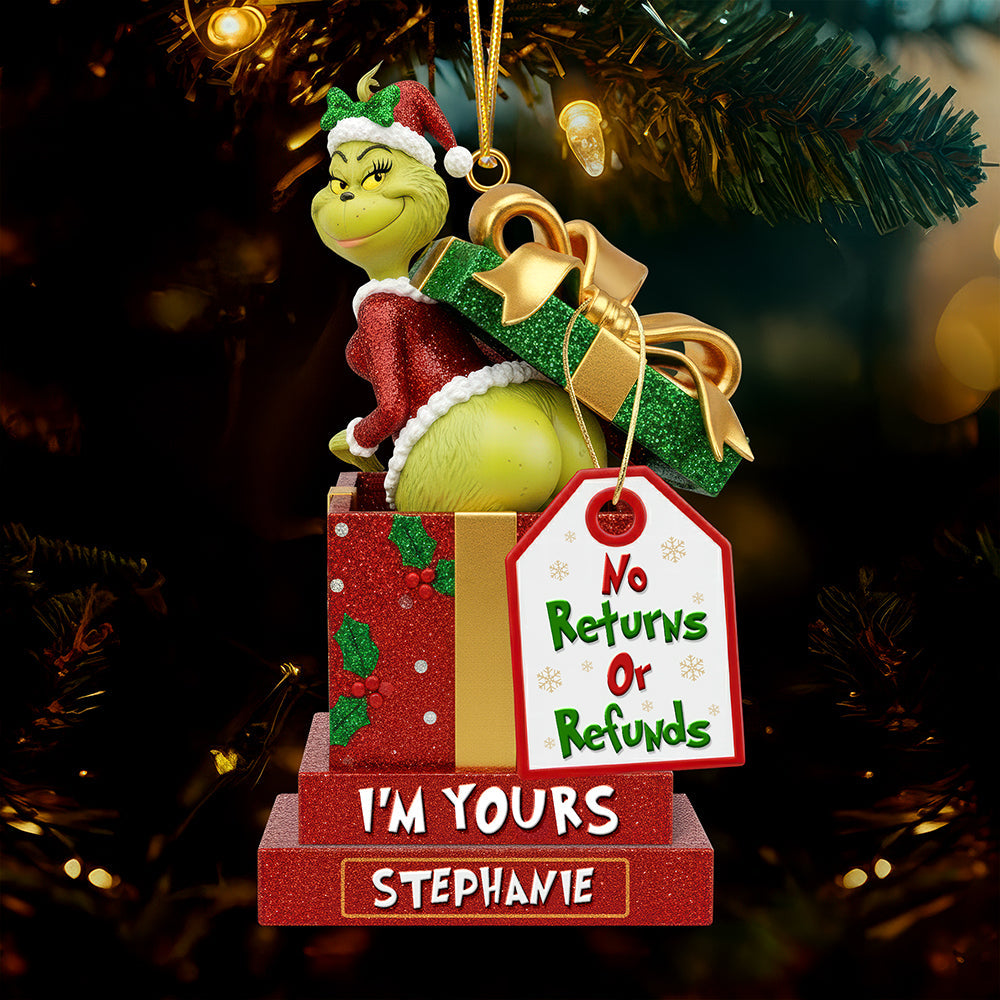 I'M Yours Ornament - A Personalized Gift For Couples