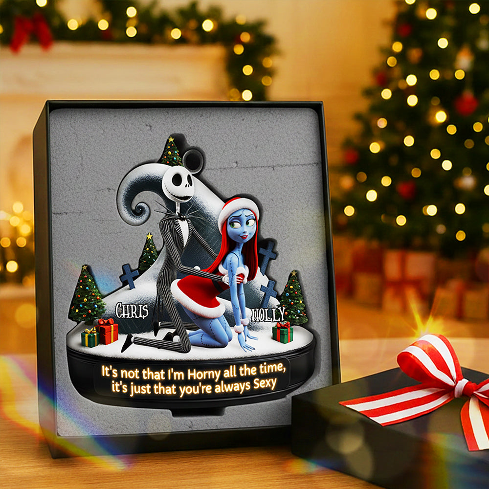 It'S Not That I'M Horny All The Time - Personalized Christmas Ornament For Couples - Image 4