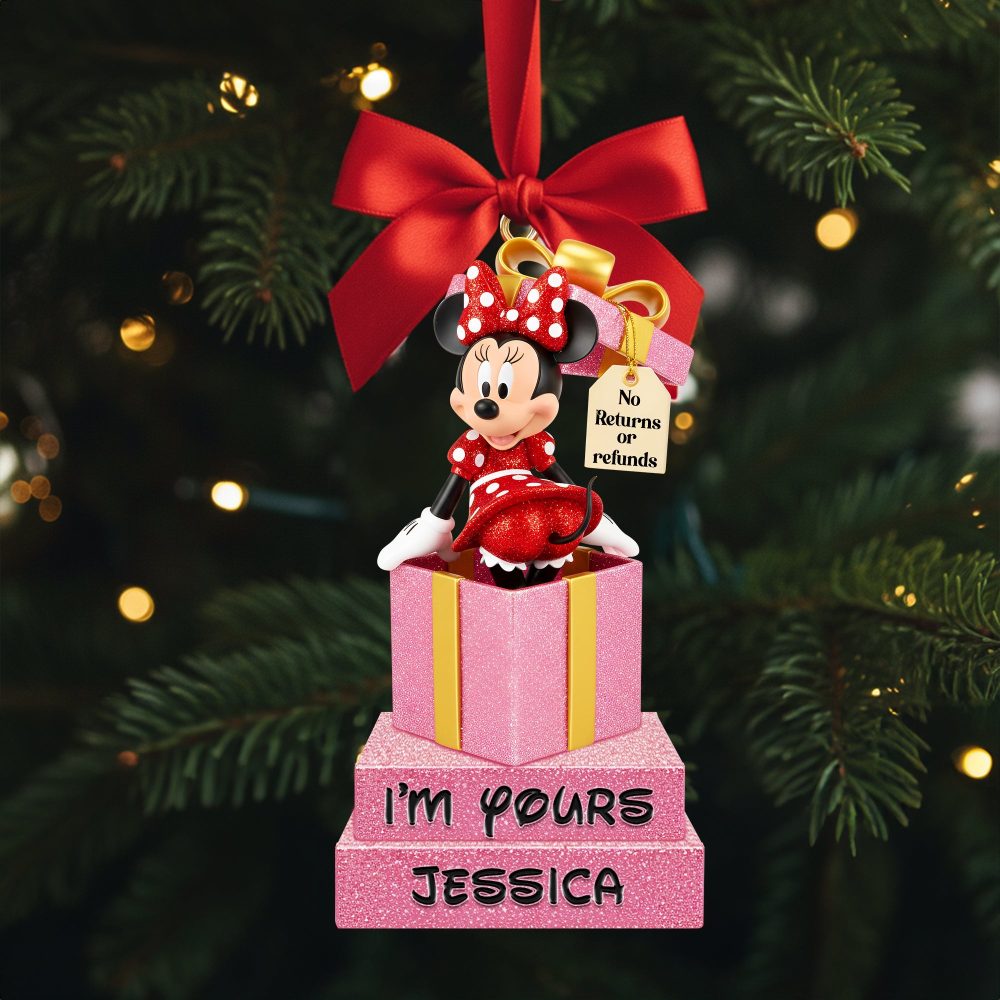I'M Yours - Personalized Couple'S Ornament For A Sweet Moment - Image 4