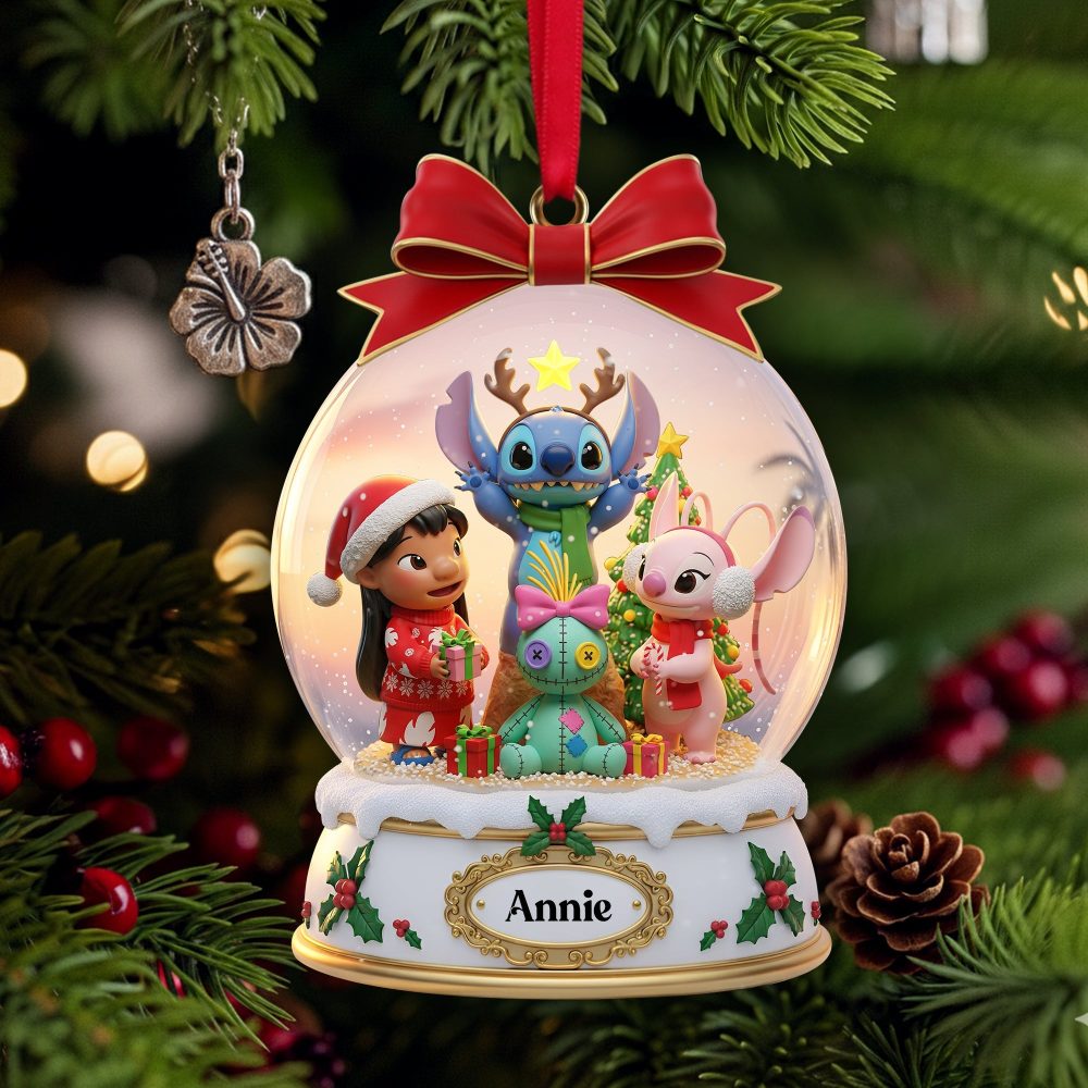 Celebrate Friendship With Magical Memories - Personalized Christmas Ornament For Friends - Image 2