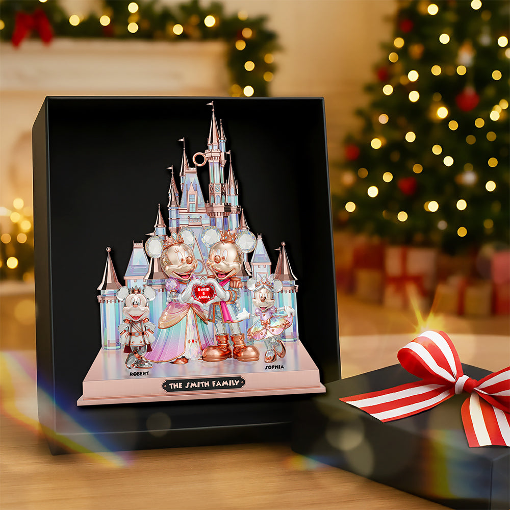 “Create Magical Memories This Christmas!” - Personalized Fantasy Family Christmas Ornament - Custom Gift For Families, Friends, And Loved Ones - Image 3