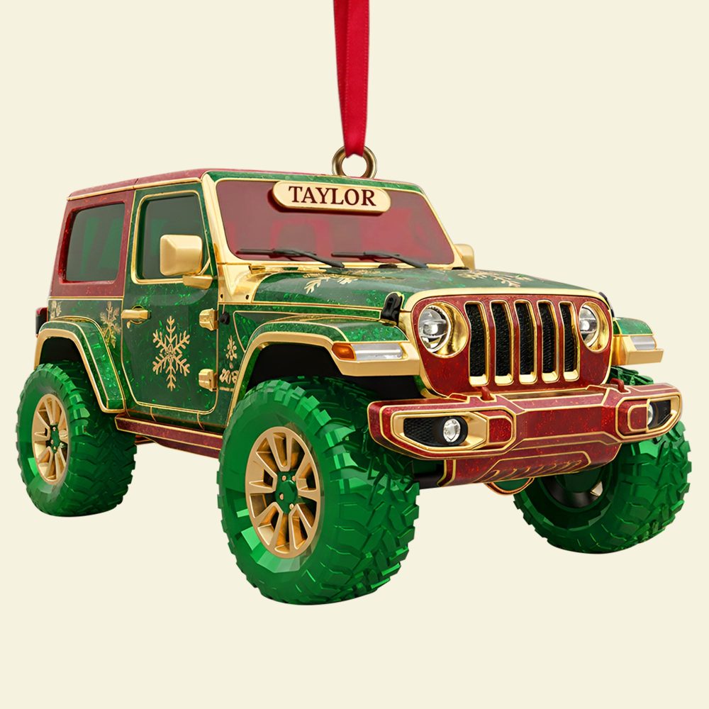 Jolly Off-Road Christmas Ornament - Personalized Gift For Off-Road Lovers - Image 5