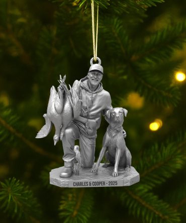 Celebrate Your Hunting Memories - Hunting Trophy Moment Christmas Ornament, Personalized Gift For Outdoor Enthusiasts