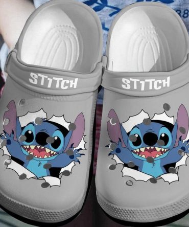 Lilo & Stitch Crocs Stitch - Comfortable Beach Sandals With Fun Cartoon Design