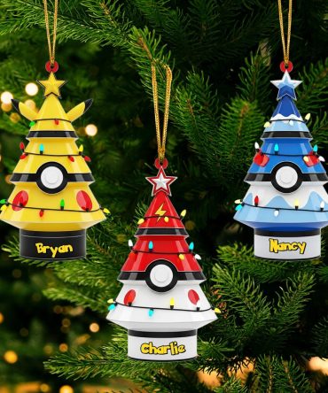 Celebrate Your Favorite Characters! Fun Character Tree Ornament - Personalized Gifts For Movie Lovers