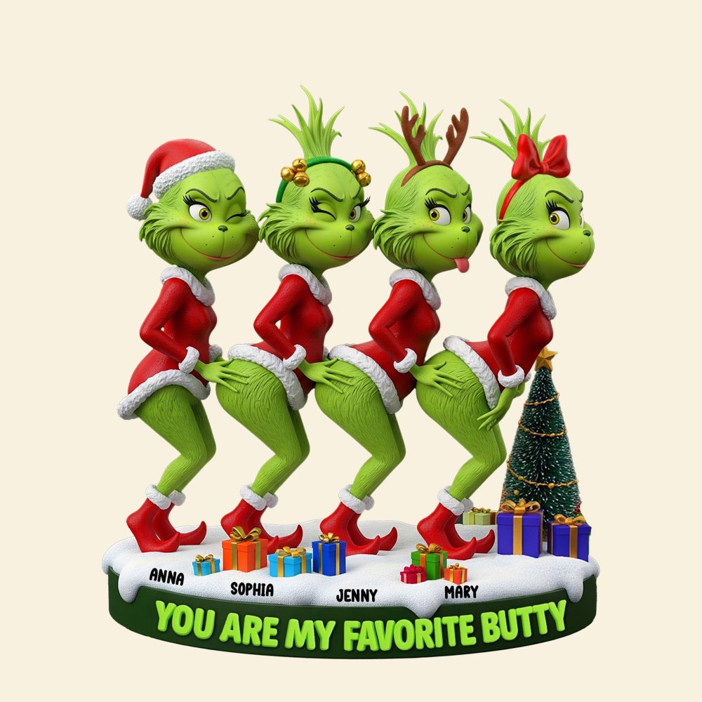 You Are My Favorite Butty - Personalized Funny Gifts For Besties Christmas Ornament - Image 4