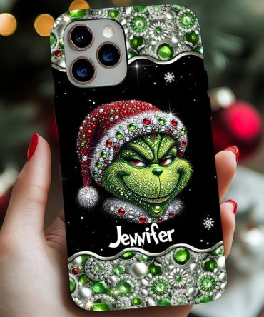 Grinch Merry Grinchmas - Personalized Stole Christmas Full Print Phone Case