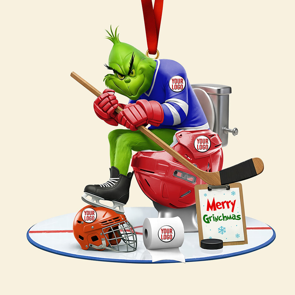 “Make Your Holidays Merry And Bright!” - Strong Rivalry Sports Ornament, Personalized Gift For Sports Fans - Image 4