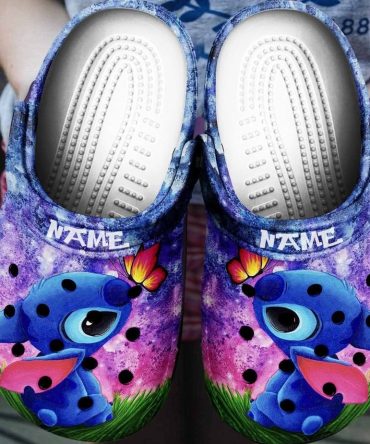 Lilo & Stitch Crocs Customizable Cartoon Clog Sandals – Fun & Comfortable For Kids & Adults