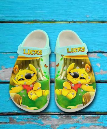 Lilo & Stitch Crocs Kids' Personalized Cartoon Clog Shoes – Fun & Comfy Footwear For Playtime Adventures!