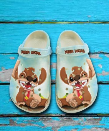 Lilo & Stitch Crocs Customizable Kids Cartoon Clogs – Fun & Comfy Personalized Footwear For Playtime Adventures