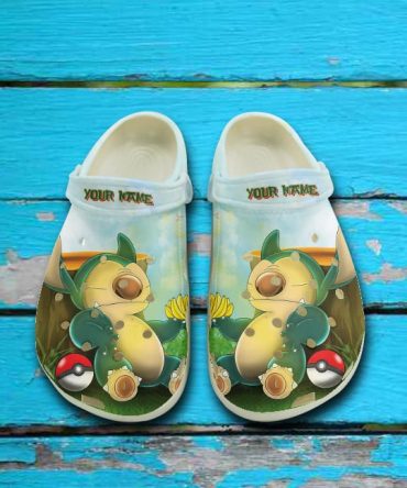 Lilo & Stitch Crocs Customizable Cartoon Monster Clogs For Kids – Fun & Comfy Footwear With Unique Design