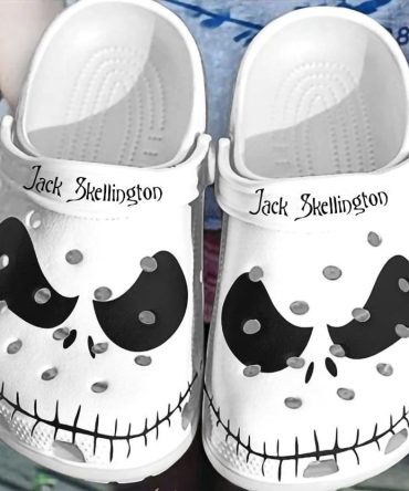 The Nightmare Before Christmas Movies Crocs Spooky Jack Skellington Clogs – Comfy  Footwear For Fans
