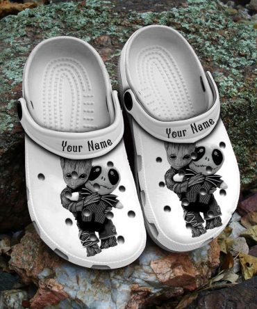 The Nightmare Before Christmas Movies Crocs Customizable Cartoon Character Clogs – Personalized Comfort Shoes For Kids & Adults