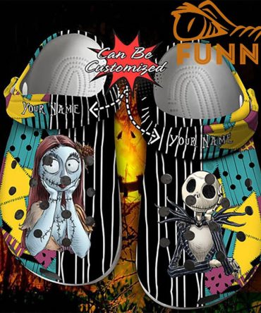 The Nightmare Before Christmas Movies Crocs Customizable -Themed Character Clogs - Unique Personalized Design