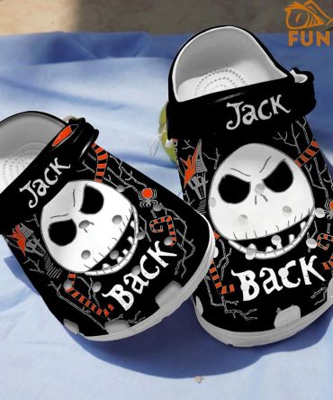 The Nightmare Before Christmas Movies Crocs Spooky Skeleton Clogs For  - Comfortable & Stylish Footwear