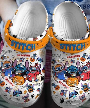 Lilo & Stitch Crocs Stitch Halloween Clogs - Fun & Comfy Footwear For Kids & Adults - Perfect For Fall!