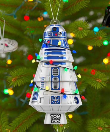 Spaceship Tree Ornament Christmas Gifts For Fans 02Hydt040925