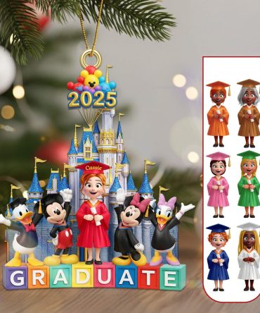 Graduation Christmas Ornament - Personalized Gifts For Christmas 01Namg290825
