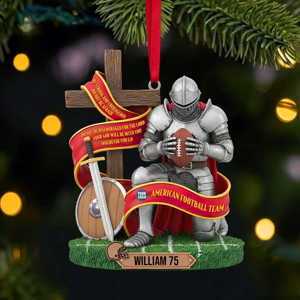 Personalized Gifts For Sport Lover Christians Christmas Ornament 01Hutn131025 - Image 2