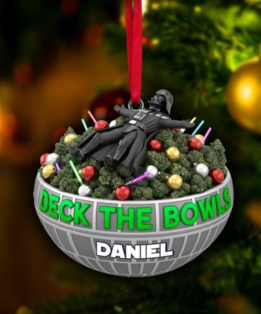 Deck The Bowl Ornament - Personalized Gifts For Stoners 07Tolu041025