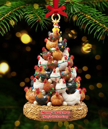 Personalized Gifts For Chicken Lovers Christmas Ornament 02Huta240925