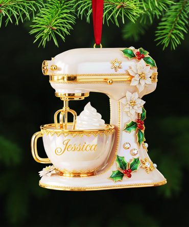 Personalized Gifts For Christmas, Baking Mixer Custom Shape Acrylic Ornament 02Pgta091025