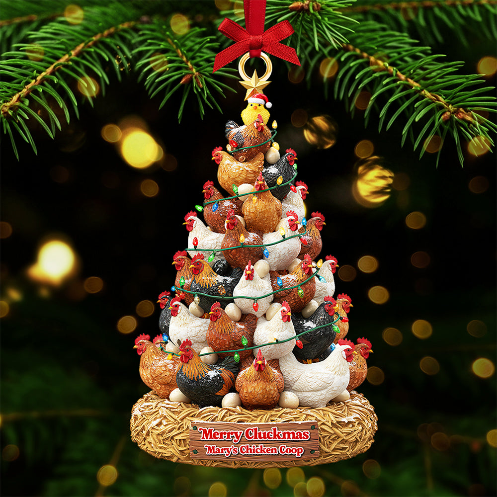 Personalized Gifts For Chicken Lovers Christmas Ornament 02Huta240925 - Image 2