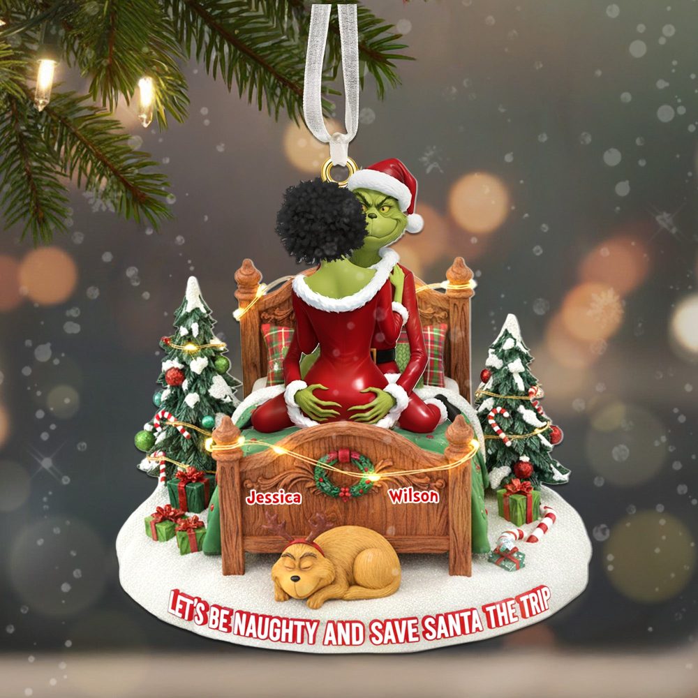 Personalized Gifts For Couple Christmas Ornament 02Tomg031025 - Image 2