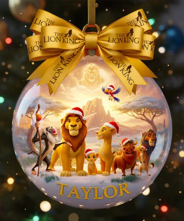 Christmas At Savanna Ornament, Personalized Gifts For Movie Fans 02Qhdt151025