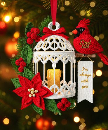 Memorial Cardinal Ornament - Personalized Gifts For Loved Ones 03Nata050925
